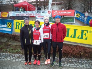 Von Links: Georg Stifter, Marion Krautloher, Marion Krinner, Erwin Baumgartner